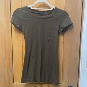 Army green short sleeve t shirt size s ambiance